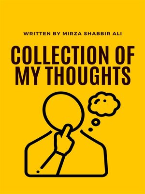 cover image of Collection of my Thoughts